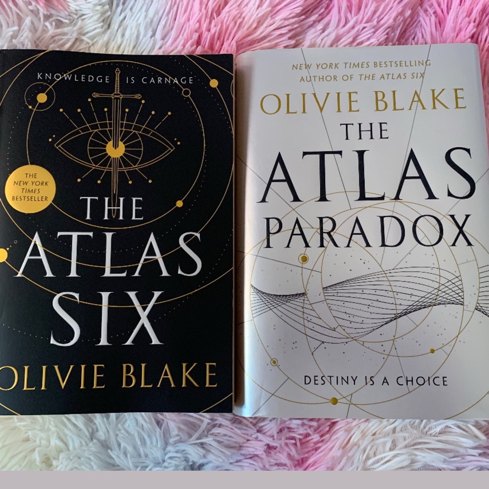 The Atlas Six and The Atlas Paradox Books by Olivie Blake